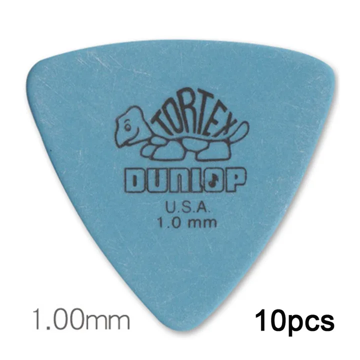 Dunlop Delrin медиаторы для электрогитары, 10 шт., 0.5/0.6/0.73/0.88/1.0/1.14 мм