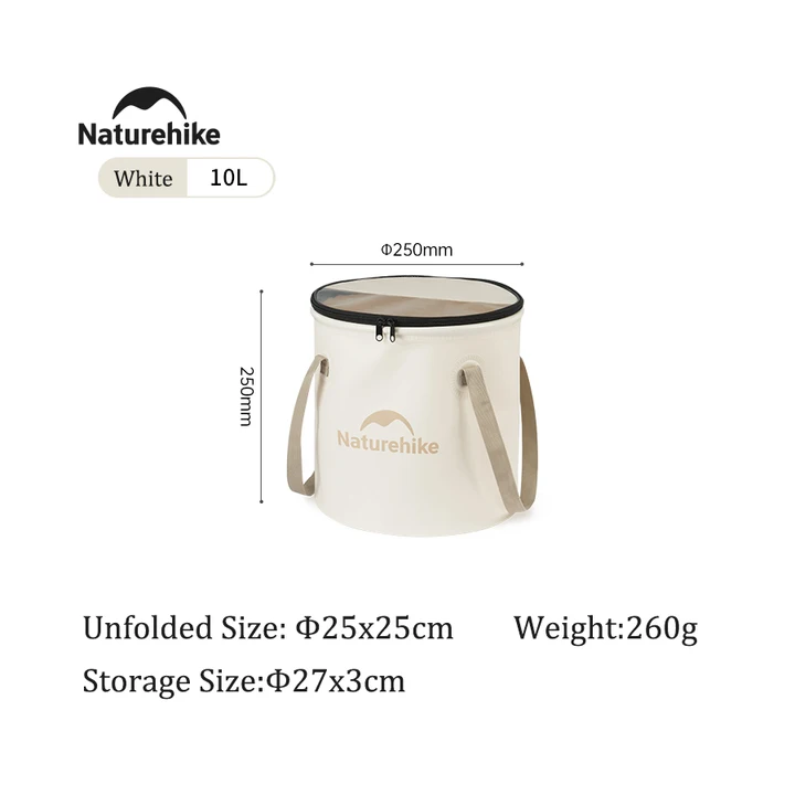 Складное ведро Naturehike 10/20 л