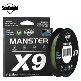 SeaKnight X9 плетеный шнур для рыбалки 500м, 300м
