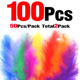 MNFT 100 шт. пушистые перья марабу для вязания мушек