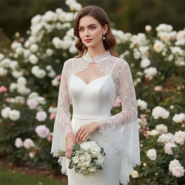 Свадебное болеро Dove&Olive