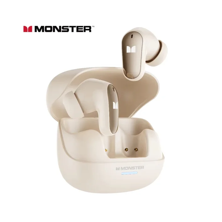 Наушники Monster MQT52 TWS, беспроводная игровая гарнитура, Bluetooth 5,4, HIFI, стереофонические музыкальные наушники, наушник