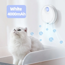 Умный туалет для кошек ROJECO, 4000 мАч, дезодоратор для кошек, автоматический туалет для домашних животных, туалет для кошек, 