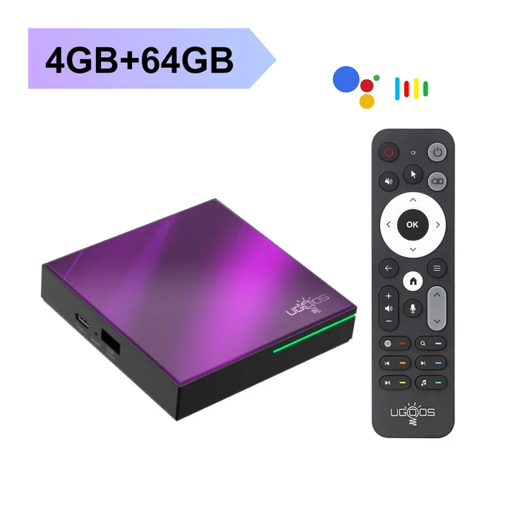 UGOOS SK4 Android 14 ТВ-приставка 4/64 ГБ