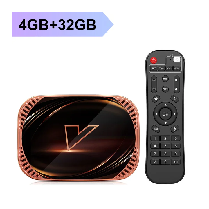 VONTAR X4 ТВ-приставка Android 11 4+128 ГБ