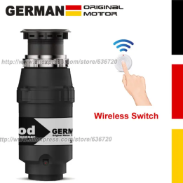 GERWELL Измельчитель пищевых отходов 3/4 л.с.