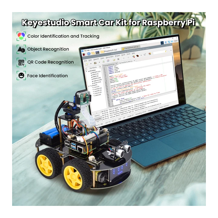 Keyestudio KS0223 Робот-автомобиль для Raspberry Pi 4B