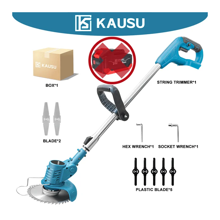Беспроводная электрическая газонокосилка KAUSU для аккумулятора Makita 18 В