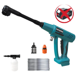 Бесщеточная аккумуляторная мойка высокого давления PATUOPRO 6-в-1 для Makita 18В