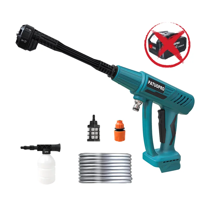 Бесщеточная аккумуляторная мойка высокого давления PATUOPRO 6-в-1 для Makita 18В